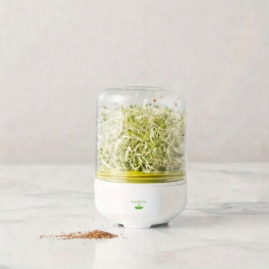 AquaGrow Sprout — Własne Kiełki w 3 Dni